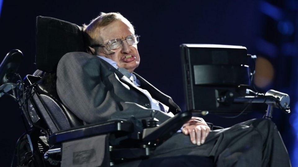 Stephen Hawking, archívna snímka.