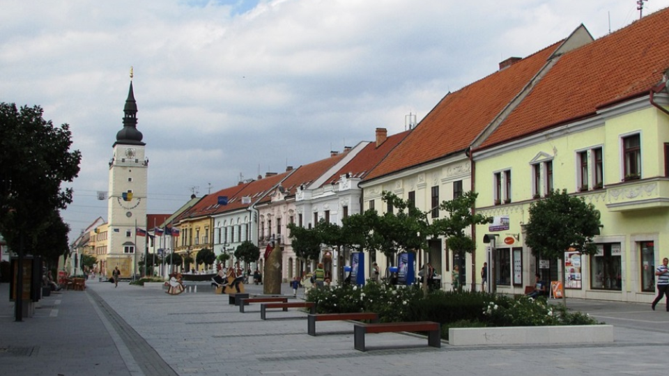 Centrálna mestská zóna v Trnave.