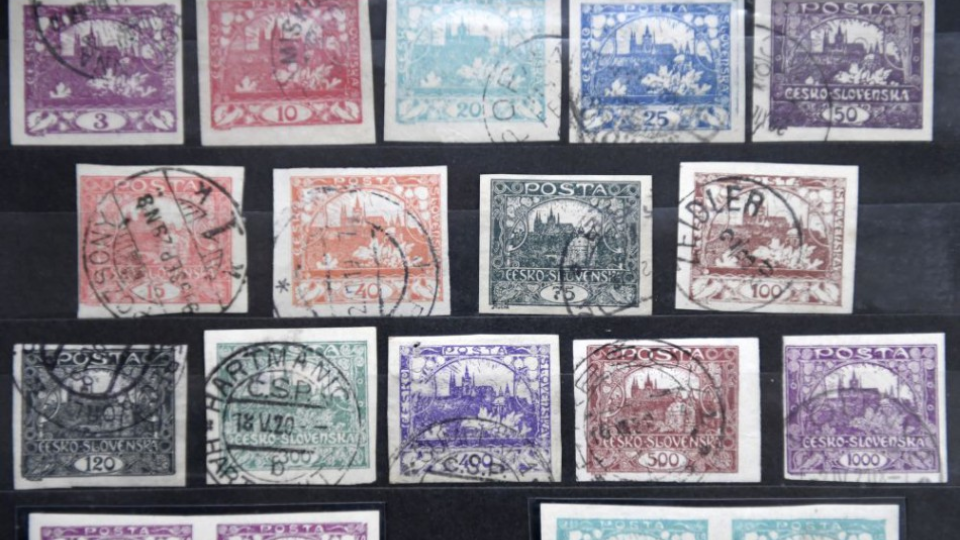 Výstava 100 rokov československej poštovej známky v Slovenskom technickom múzeu v Košiciach 25. októbra 2018.