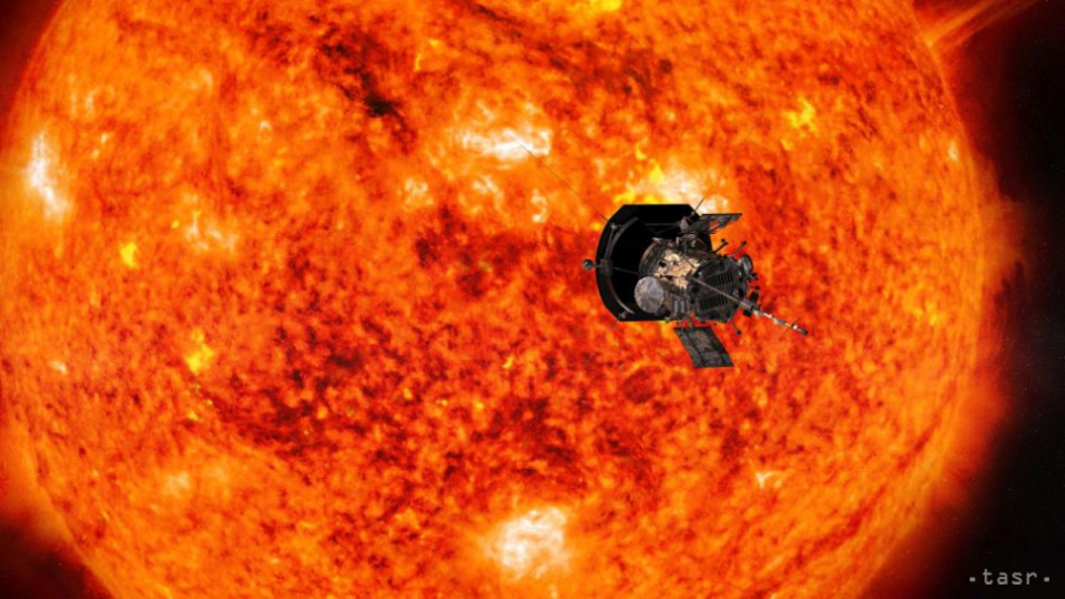 Na ilustračnej snímke sonda Parker Solar Probe.