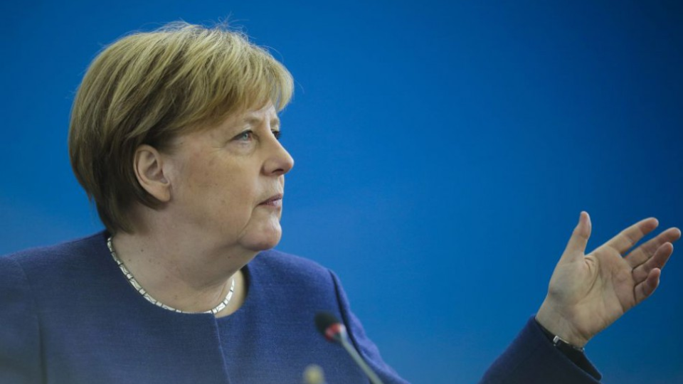 Nemecká kancelárka Angela Merkelová, archívna snímka.