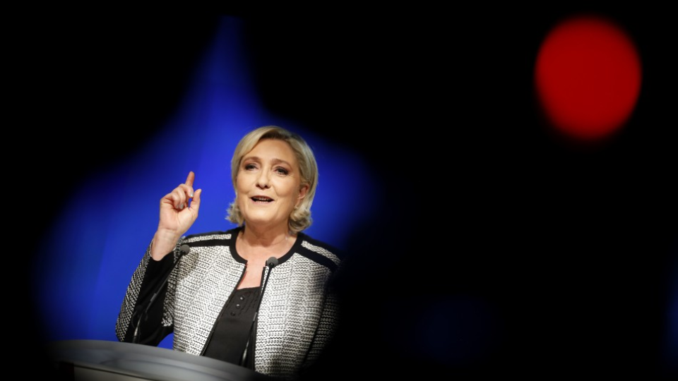Na snímke Marine Le Penová.