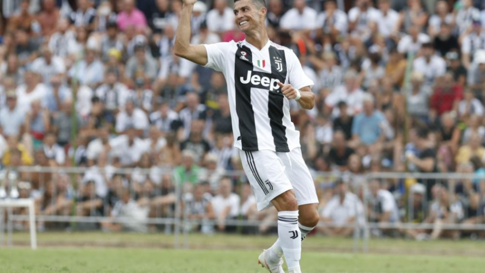 Cristiano Ronaldo z Juventusu Turín.