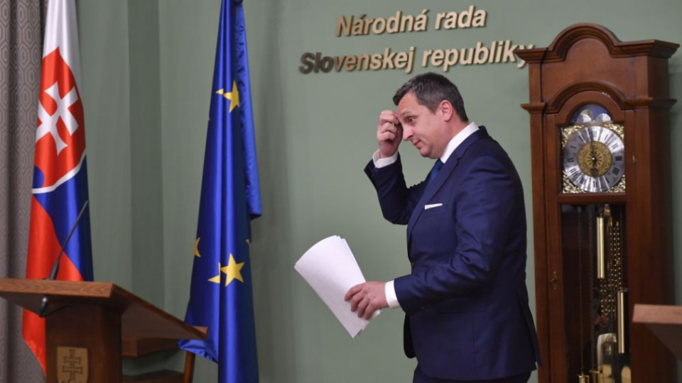 Na snímke predseda NR SR Andrej Danko.