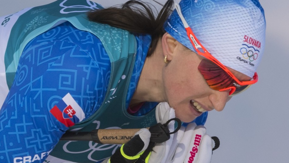 Na archívnej snímke slovenská bežkyňa na lyžiach Alena Procházková.