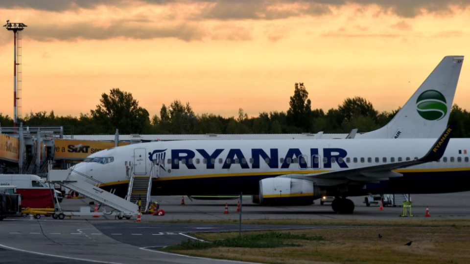 Lietadlo írskej nízkonákladovej spoločnosti  Ryanair.