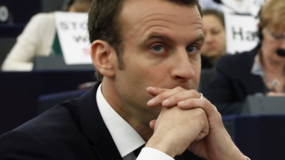 Emmanuel Macron, archívna snímka.