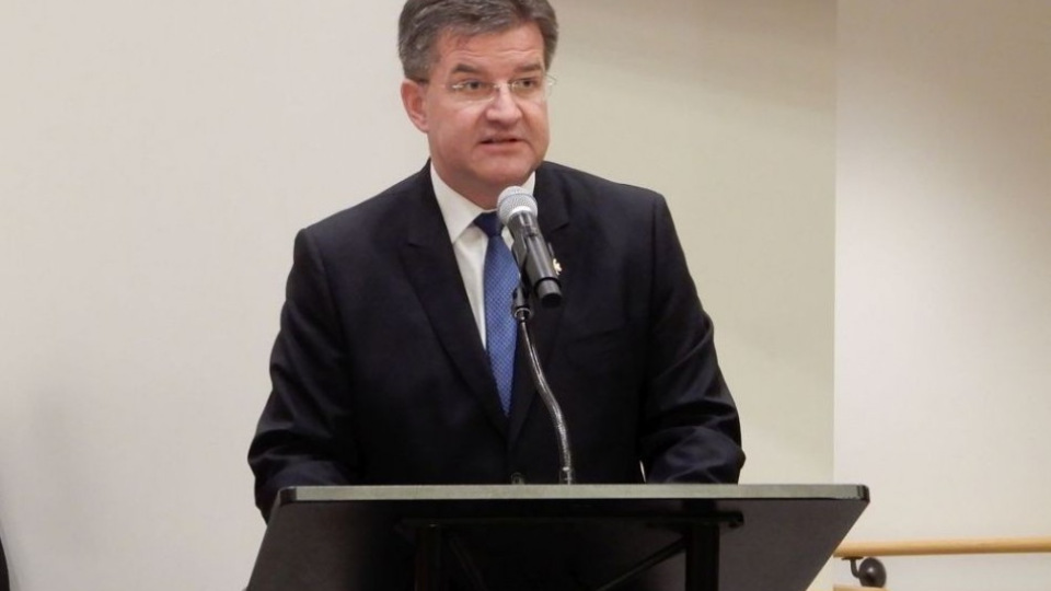 Minister zahraničných vecí SR Miroslav Lajčák. 
