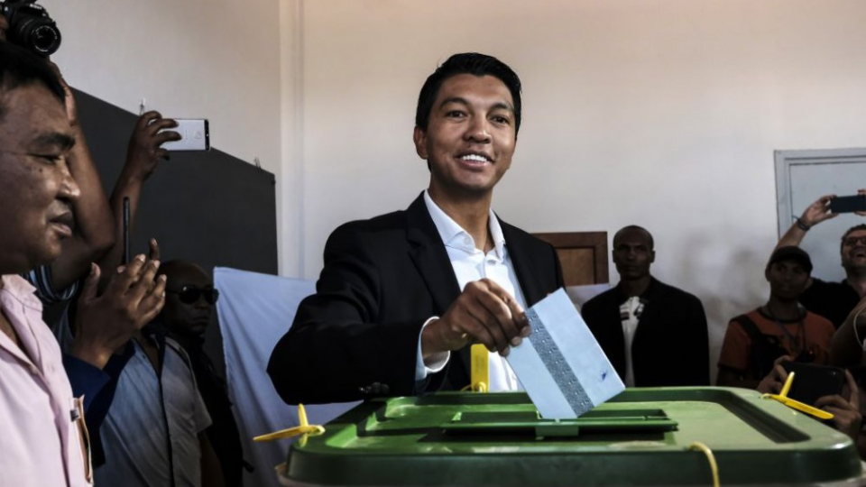 Andry Rajoelina, archívna snímka. 