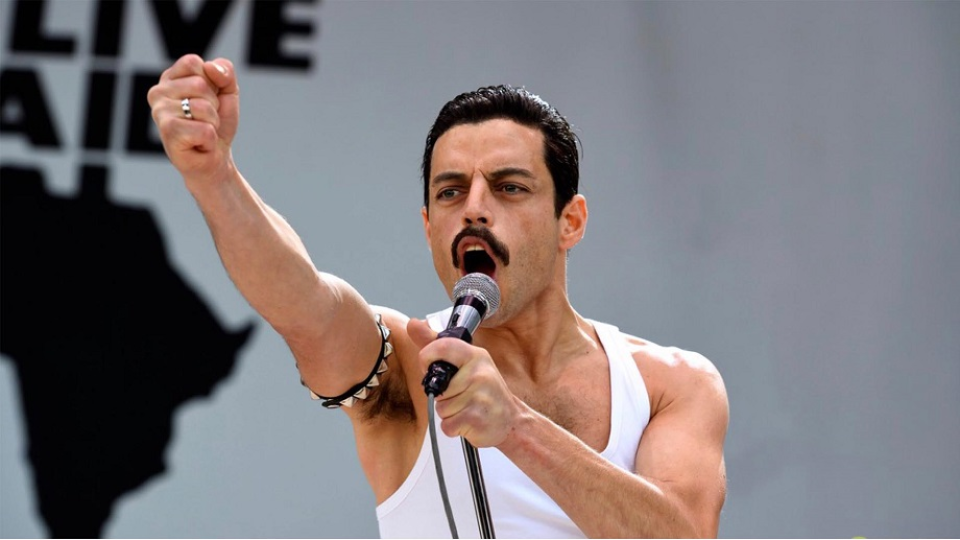 Záber z filmu Bohemian Rhapsody