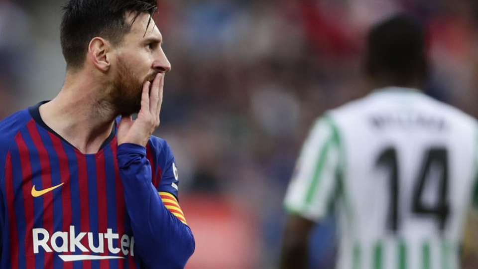 Hráč Barcelony Lionel Messi, ilustračná snímka.