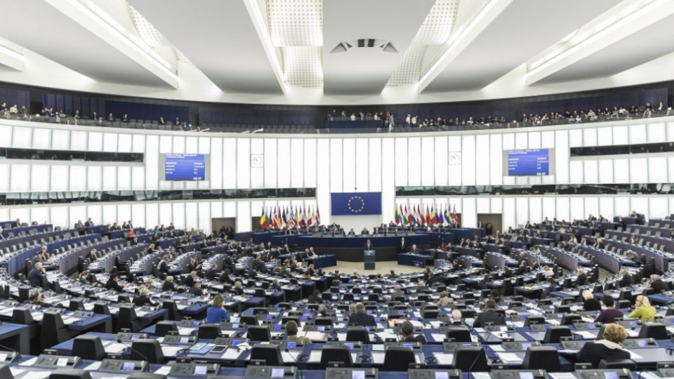 Ilustračná snímka, europarlament.