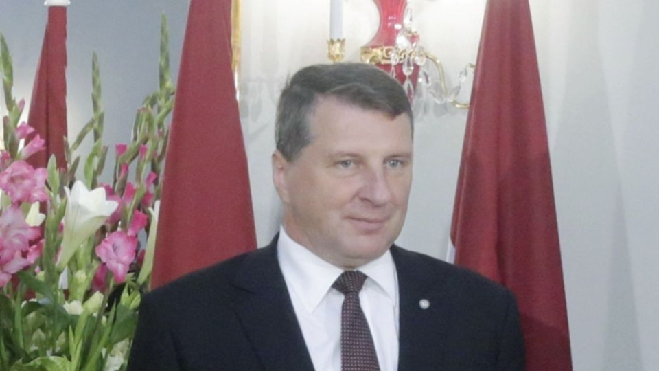 Lotyšský prezident Raimonds Véjonis.