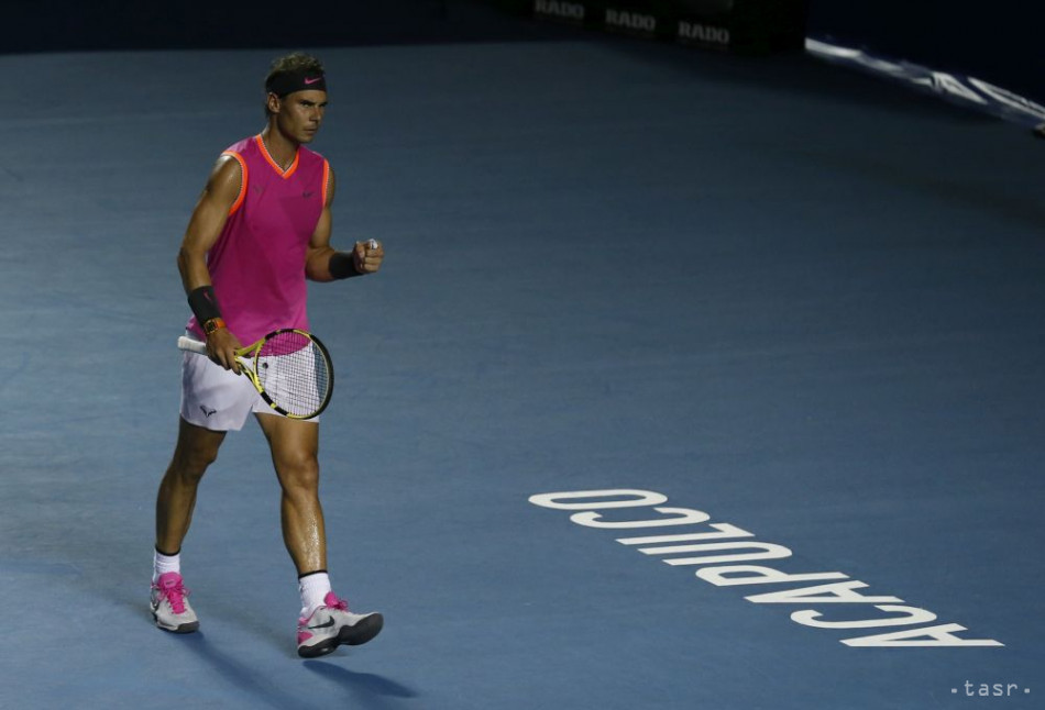 Na archívnej snímke španielsky tenista Rafael Nadal.
