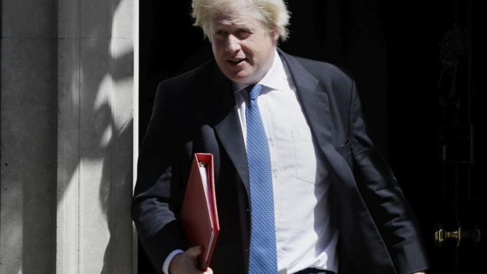 Boris Johnson, archívna snímka.