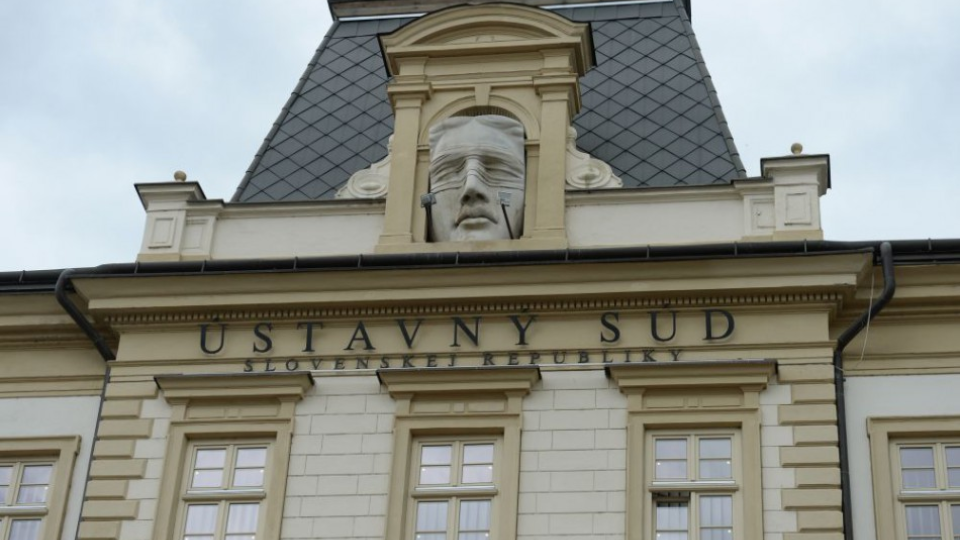 Na archívnej snímke  v Košiaciach budova Ústavného súdu SR.  