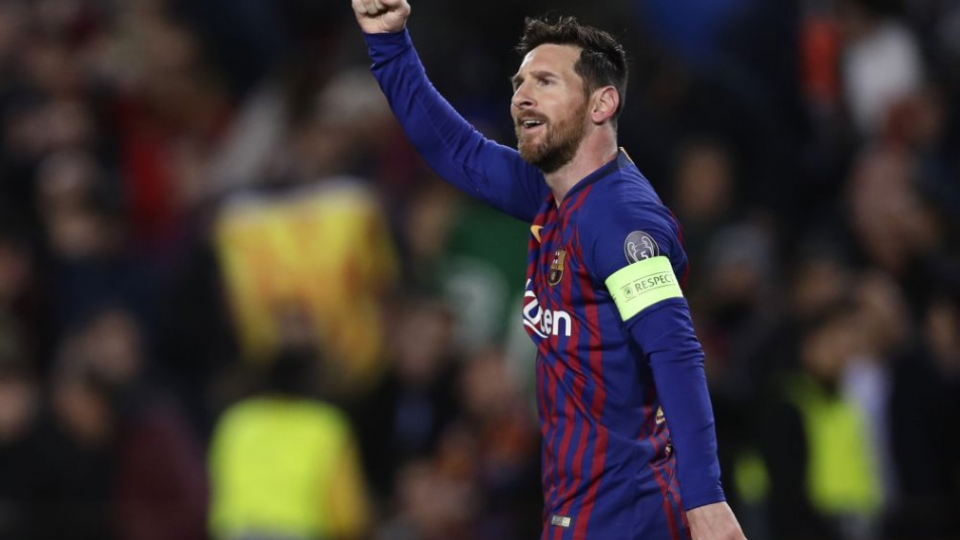 Hráč Barcelony Lionel Messi.