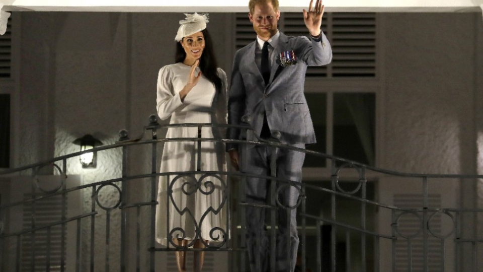 Britský princ Harry a jeho manželka Meghan, archívne foto.