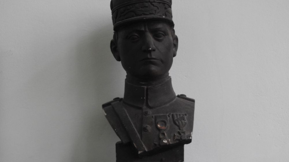 Busta Milana Rastislava Štefánika, archívna snímka.