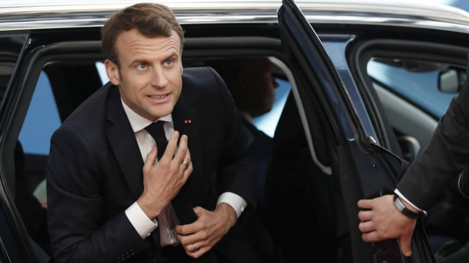 Francúzsky prezident Emmanuel Macron, archívna snímka.