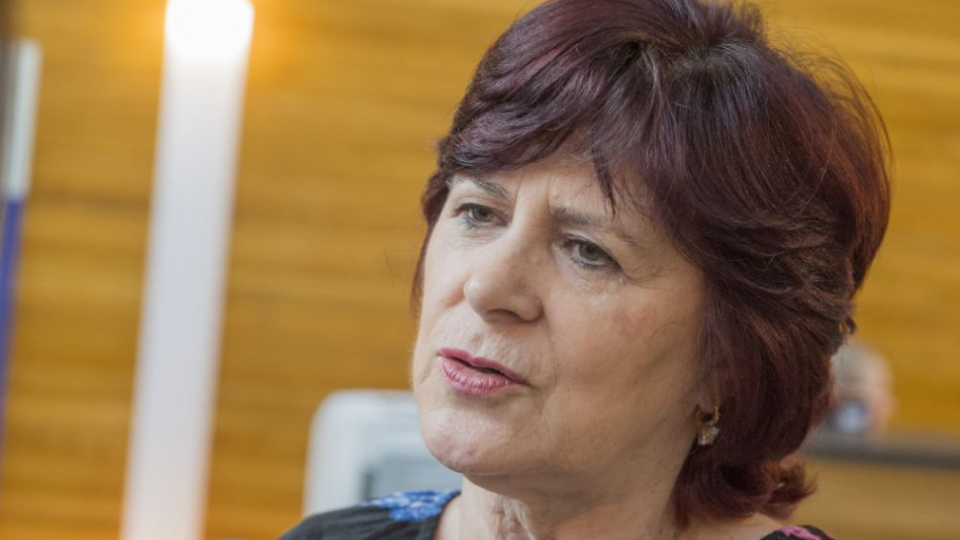 Na snímke europoslankyňa Monika Smolková (Smer-SD) z frakcie európskych socialistov počas rozhovoru pre TASR v Štrasburgu 13. mája 2019.