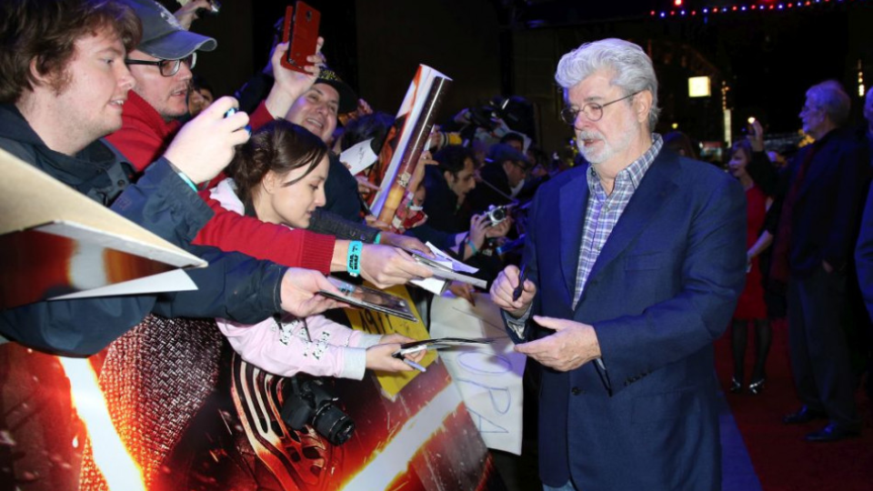 Americký producent, režisér a scenárista George Lucas.