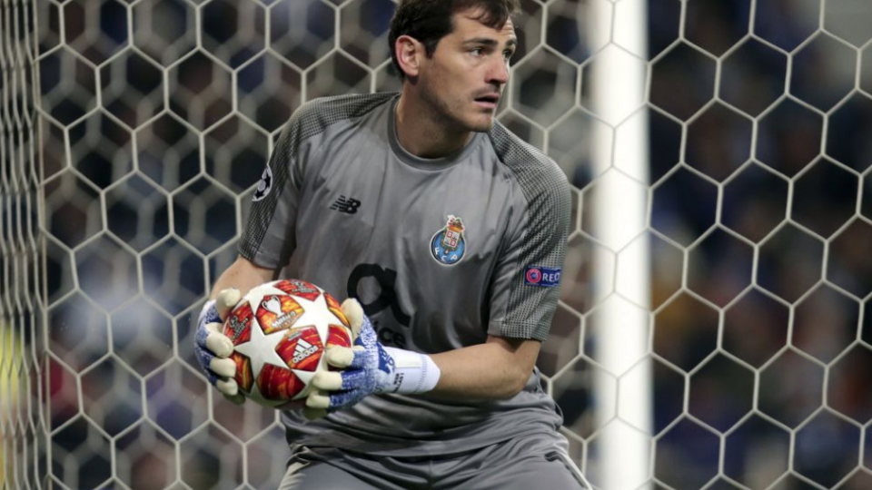 Na archívnej snímke Iker Casillas. 