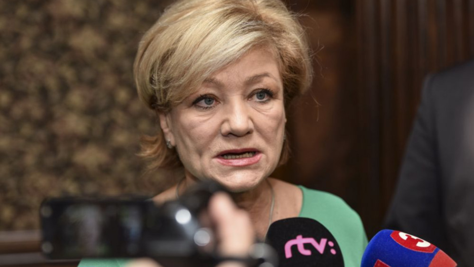 Ľubica Laššáková, ministerka kultúry.