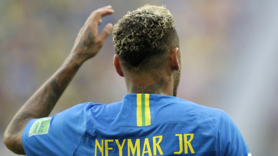 Brazílsky hráč Neymar.