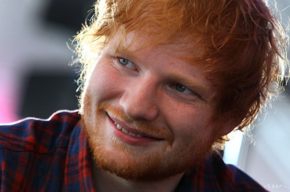 Britský spevák Ed Sheeran, archívna snímka.