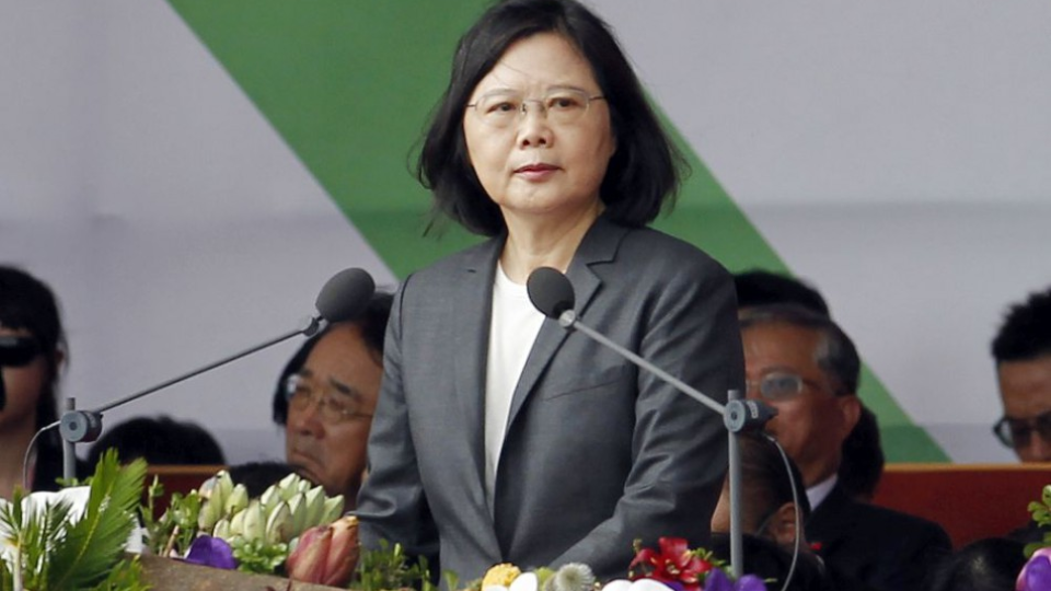 Taiwanská prezidentka Cchaj Jing-wen, archívna snímka.