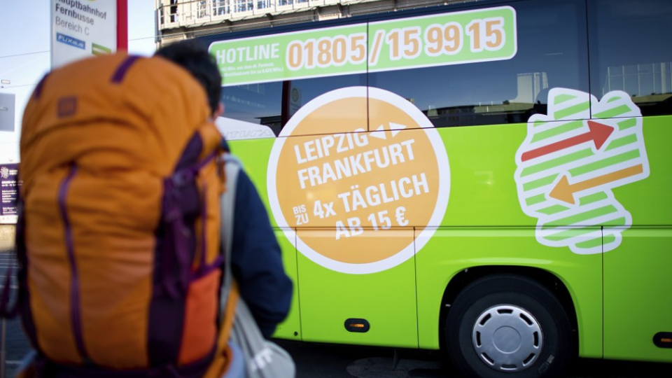 Autobus spoločnosti Flixbus, ilustračná snímka.