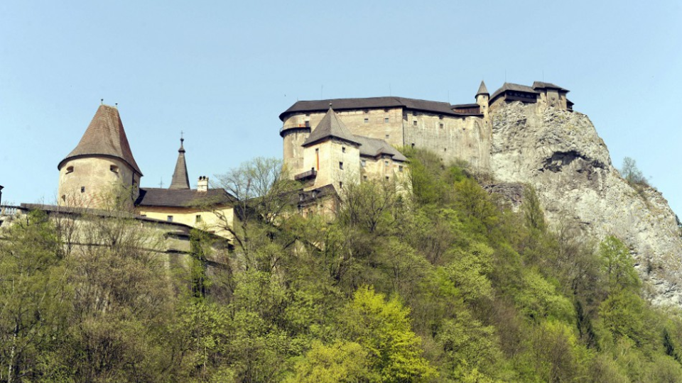 Oravský hrad na archívnej snímke.