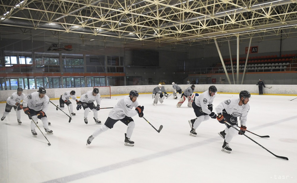 Štart prípravy hokejistov HC Košice na ľade pred novou sezónou Tipsport ligy v Košiciach 28. júla 2019.