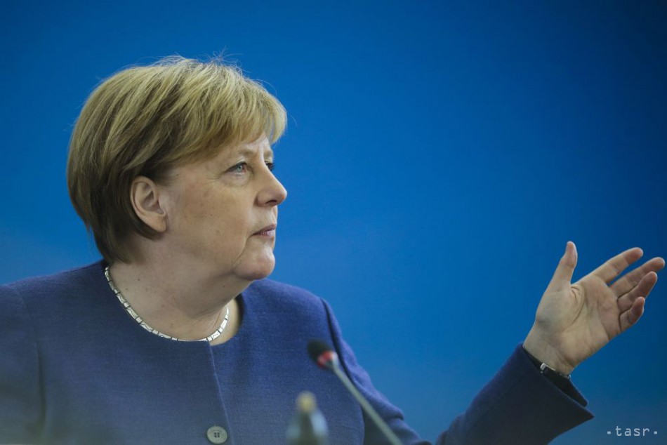 Nemecká kancelárka Angela Merkelová, archívna snímka.