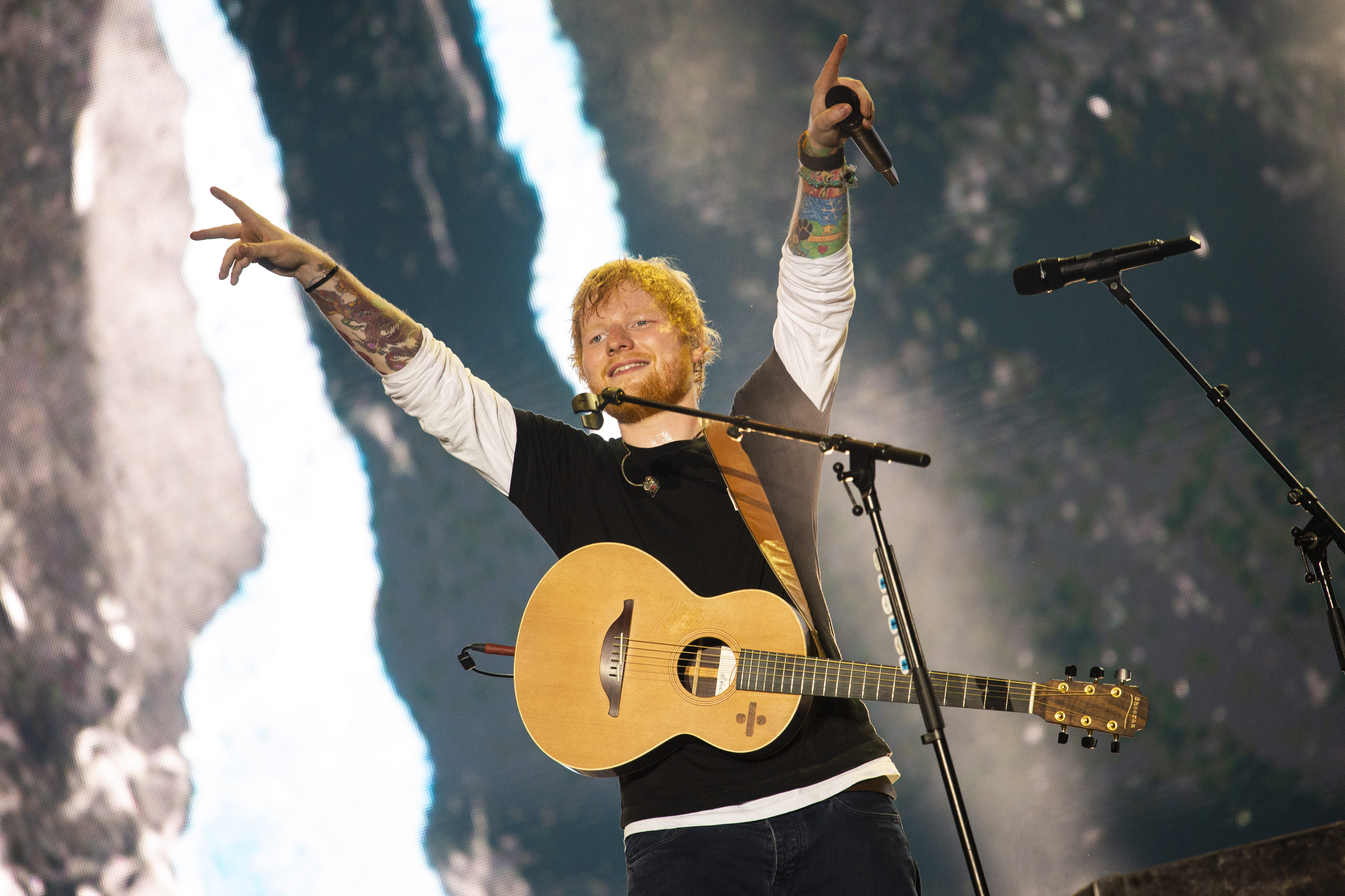 Ed Sheeran na Szigete 2019
