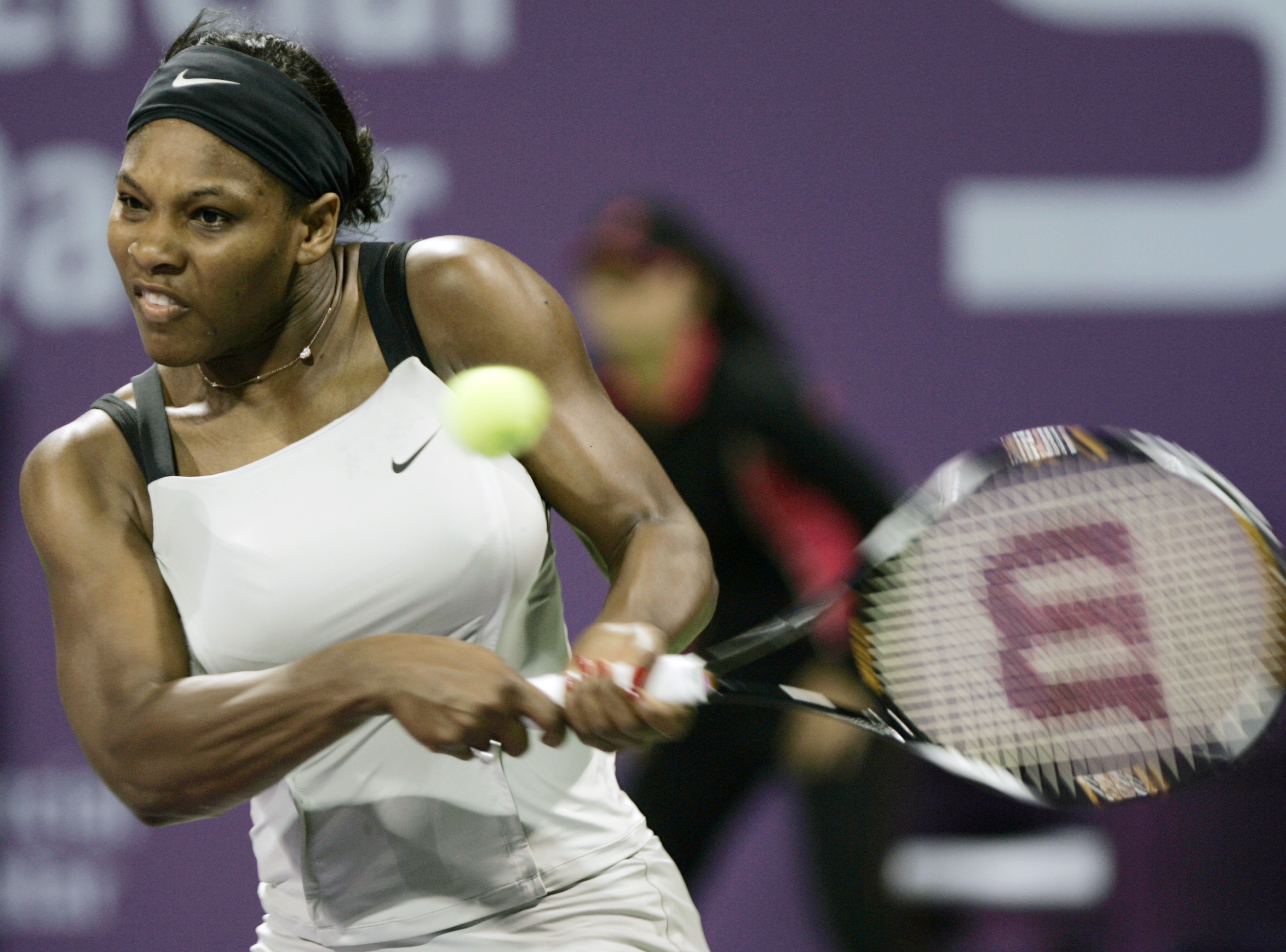 Americká tenistka Serena  Williamsová