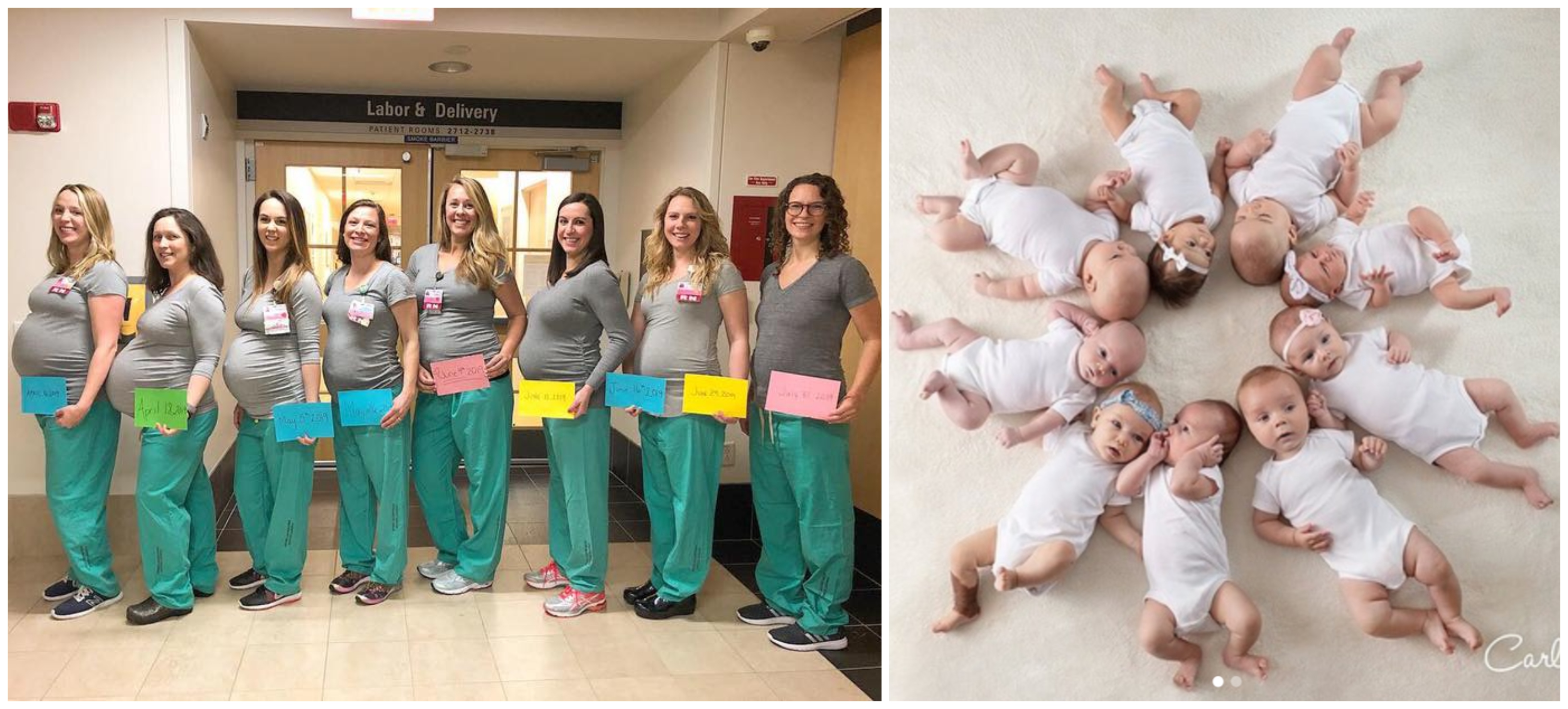 Sestričky z jednej nemocnice otehotneli približne v rovnakom čase