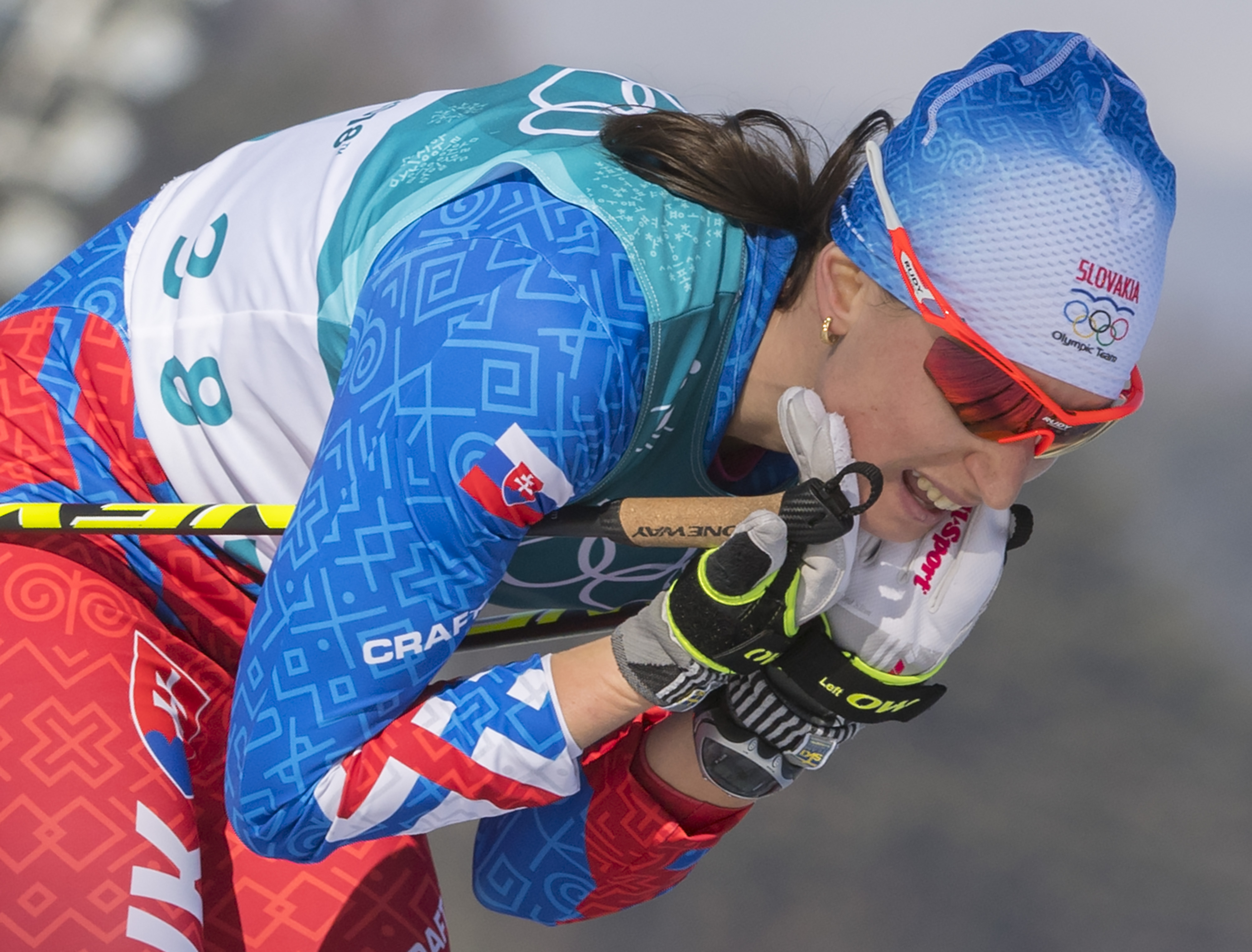 Na snímke slovenská bežkyňa na lyžiach Alena Procházková