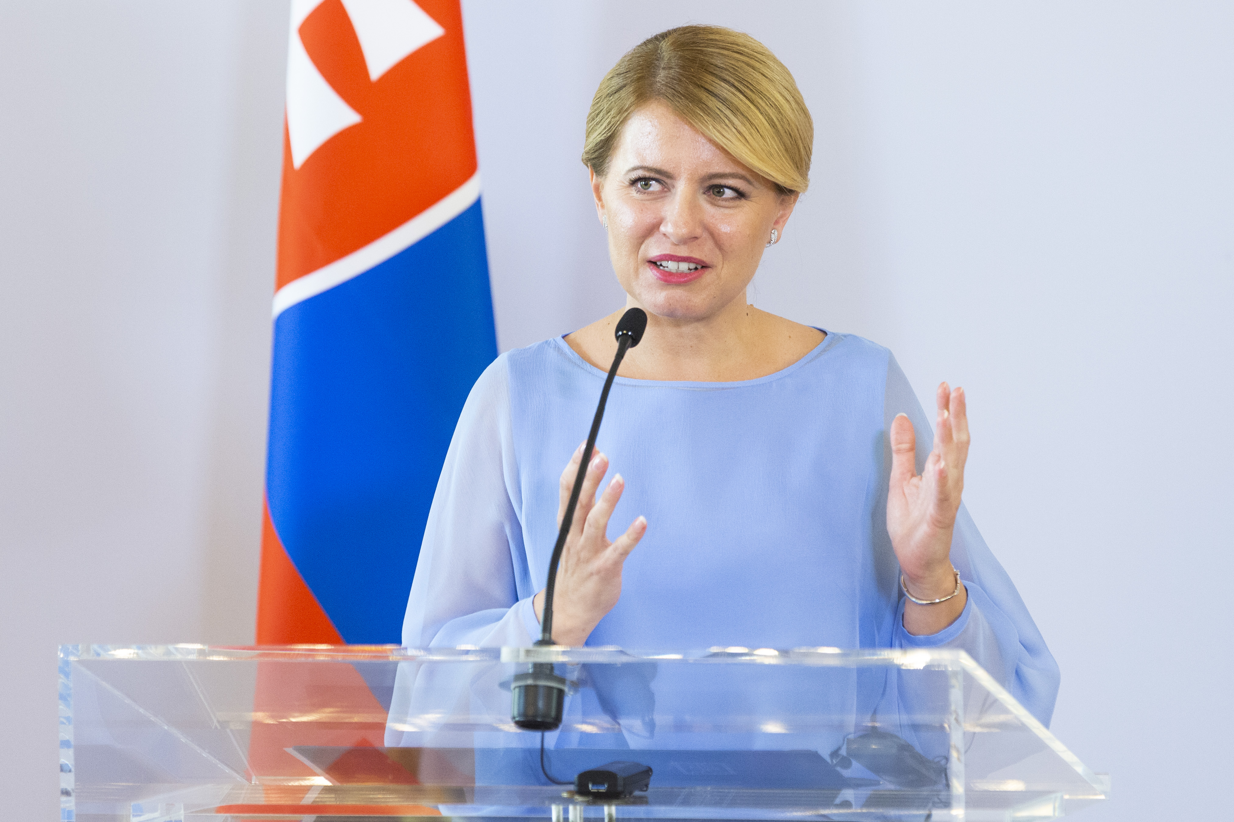 Na snímke prezidentka SR Zuzana Čaputová
