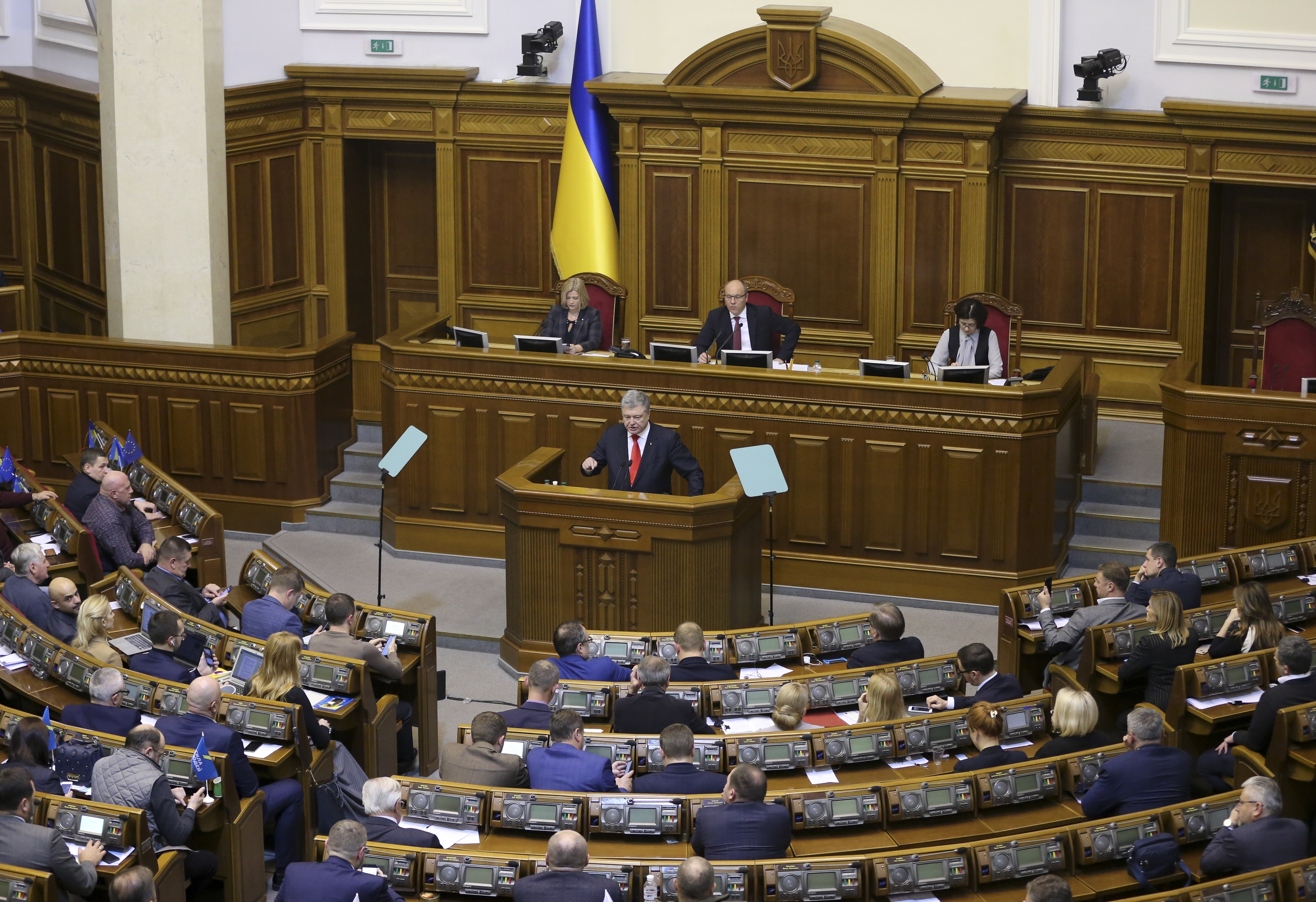 Ukrajinský parlament, archívna snímka
