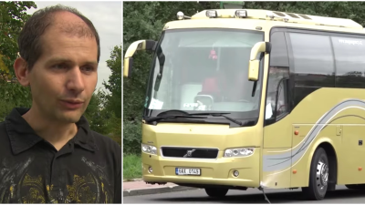 Záchrana ako z filmu: Čech prevzal riadenie za šoféra autobusu, ktorý skolaboval za jazdy