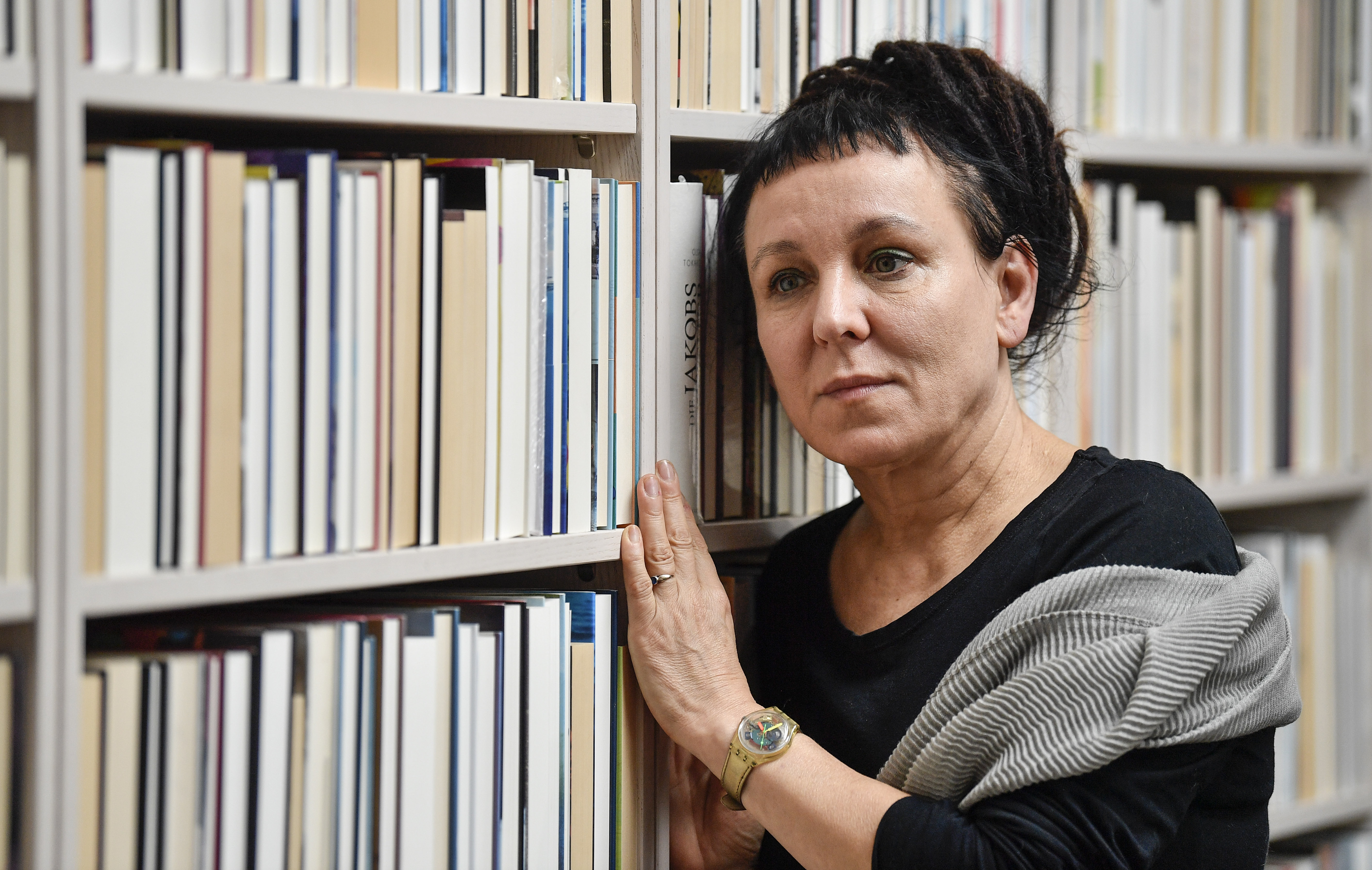 Nositeľka Nobelovej ceny za literatúru 2018, poľská spisovateľka Olga Tokarczuková