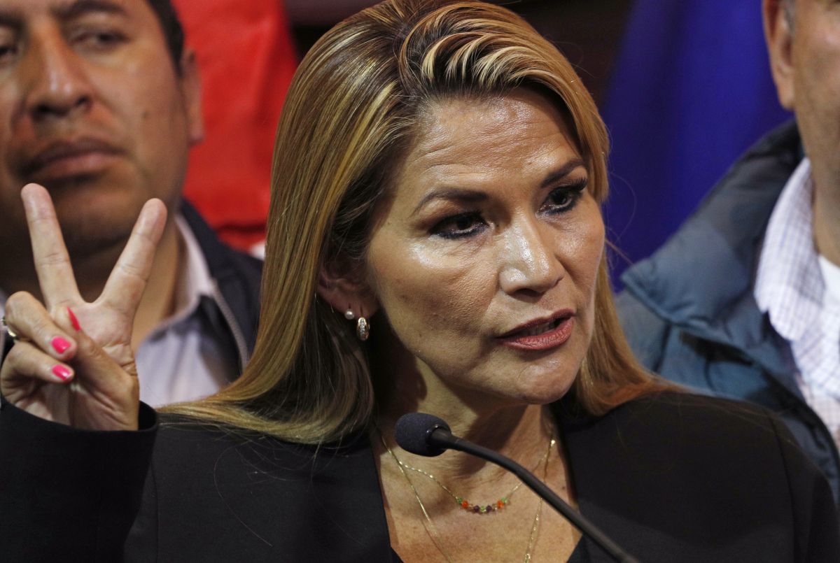 Opozičná podpredsedníčka bolívijského Senátu Jeanine Áňezová