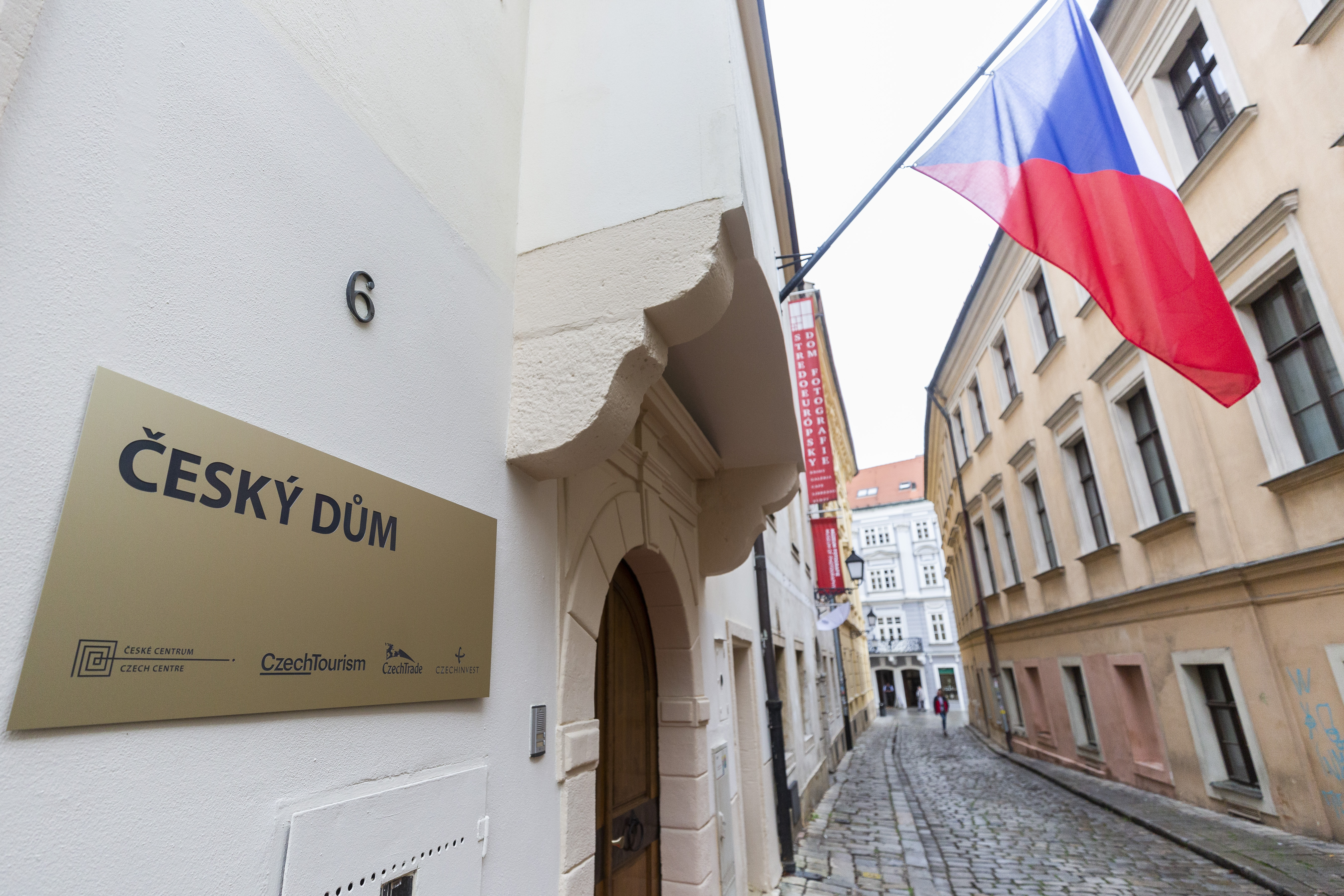 Na snímke Český dom v Bratislave počas otvorenia Českého domu v Bratislave 16. novembra 2019.
