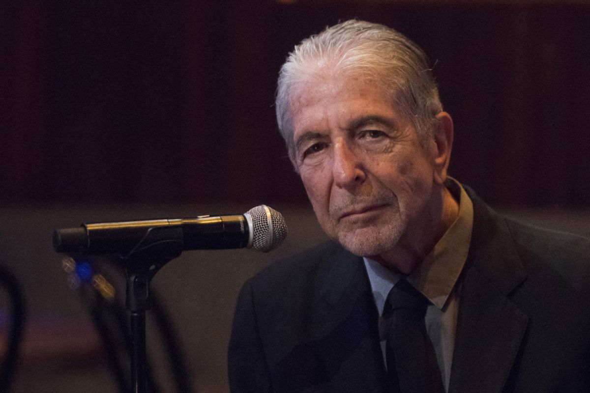 Kanadský pesničkár, básnik a prozaik Leonard Cohen