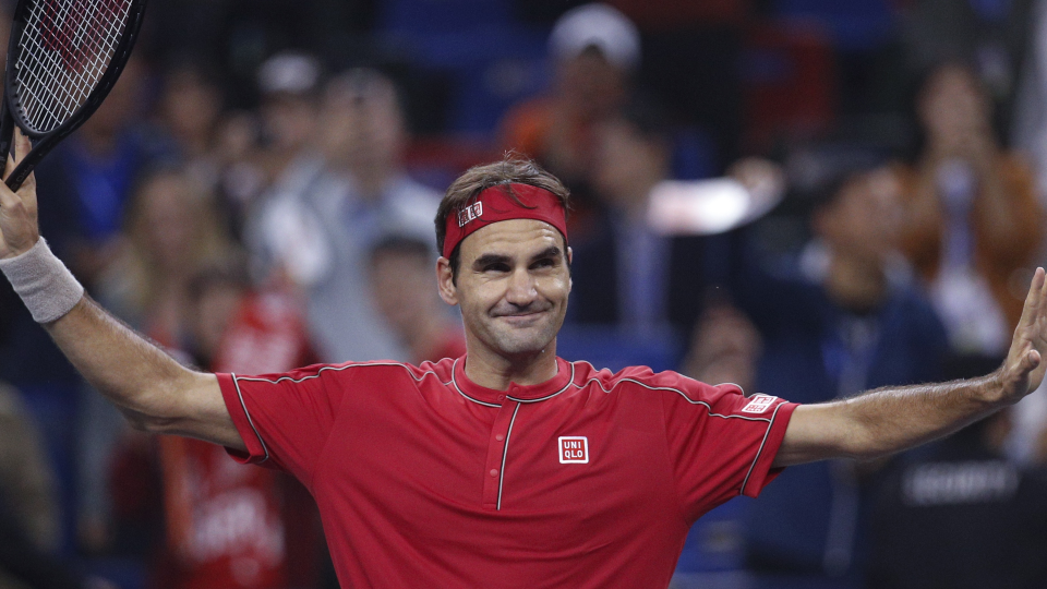 Na snímke švajčiarsky tenista Roger Federer.