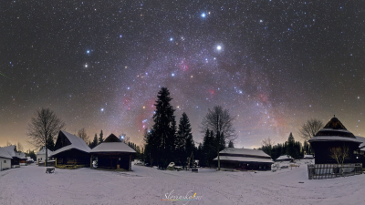 Tomášovu fotku nočnej oblohy na Orave ocenila NASA. Vybrali si ju ako najkrajšiu vianočnú snímku