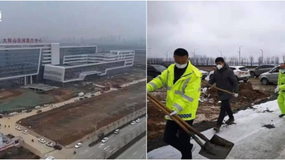 Novú nemocnicu v Číne otvorili za 48 hodín