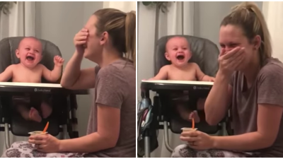 VIDEO: Mamička nechtiac prišla na trik, ako zaručene rozosmiať jej chlapca. Schuti sa zasmejete aj vy